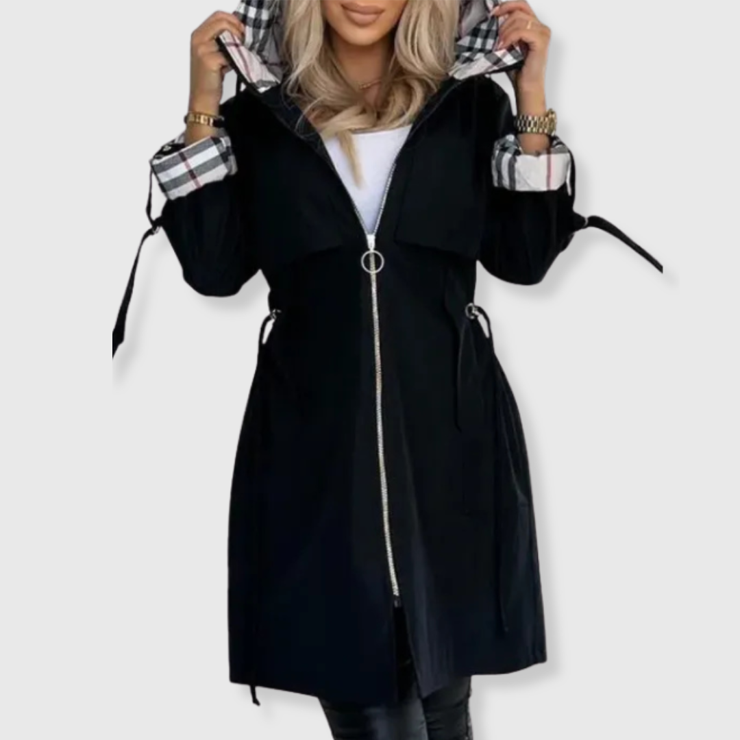 Natalia - Vėjui ir lietui atsparus paltas