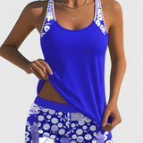 Tankini Estival Chic Marinho