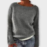 Bruna – vienos spalvos megztinis
