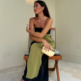 Paula - Elegantiška Suknelė su Iškirpte