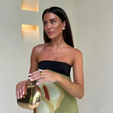Paula - Elegantiška Suknelė su Iškirpte