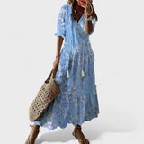Flôr - Vasarinė Suknelė Boho Stiliaus