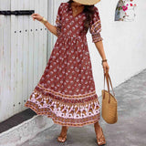 Angela - Elegantiškas Boho Suknelė