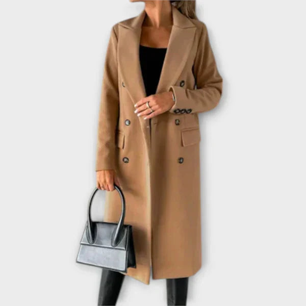 Judite - Elegantiškas Vilnonis Paltas