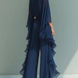 Aurora | Elegantiškas Chiffon Komplektas su Volanais