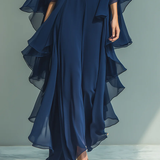 Aurora | Elegantiškas Chiffon Komplektas su Volanais