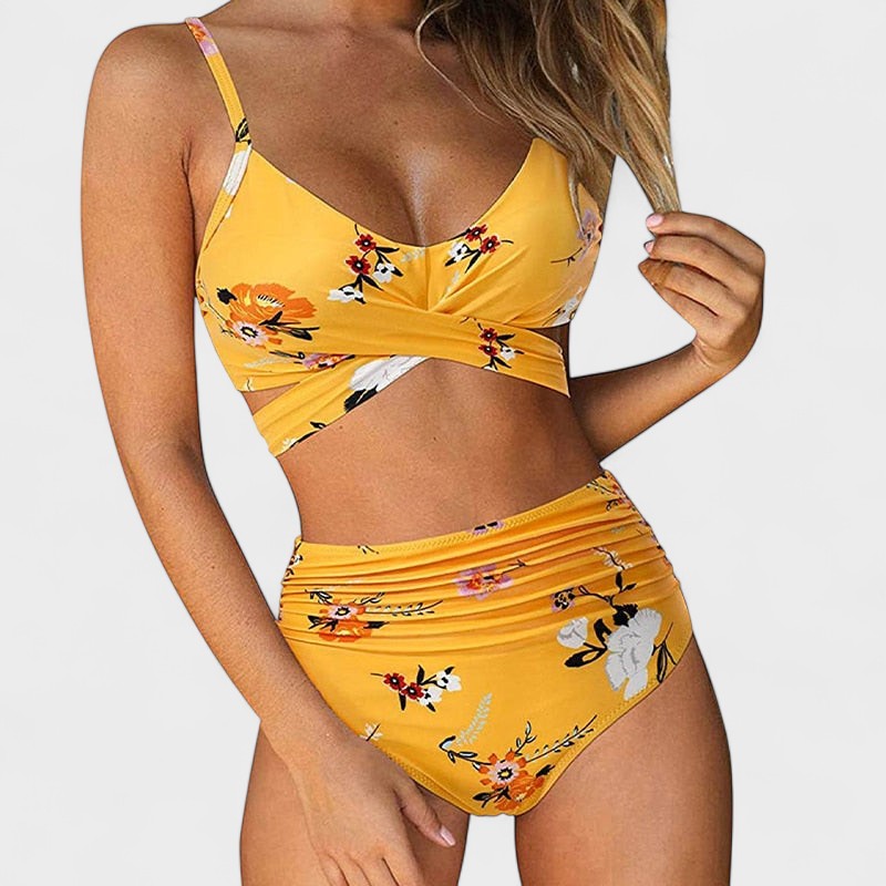 Marta - Aukšto Juosmens Bikinis Vasaros Stilius