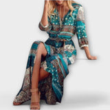 Carina - Midi Boho suknelė