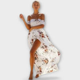 Francisca - Boho midi suknelė