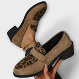 Camila - Elegantiški batai su leopardų raštu