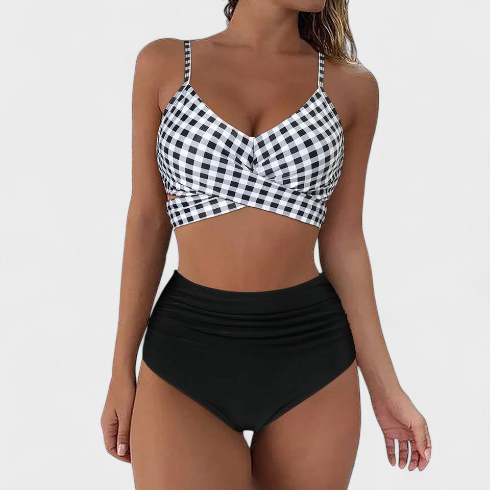 Marta - Aukšto Juosmens Bikinis Vasaros Stilius
